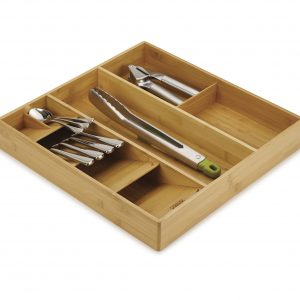 JOSEPH JOSEPH DRAWER STORE BAMBOO CUTLERY, UTENSIL & GADGET ORGANIZER