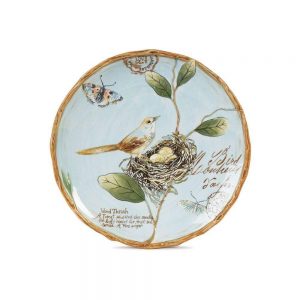 FITZ AND FLOY TOULOUSE SALAD PLATE BLUE